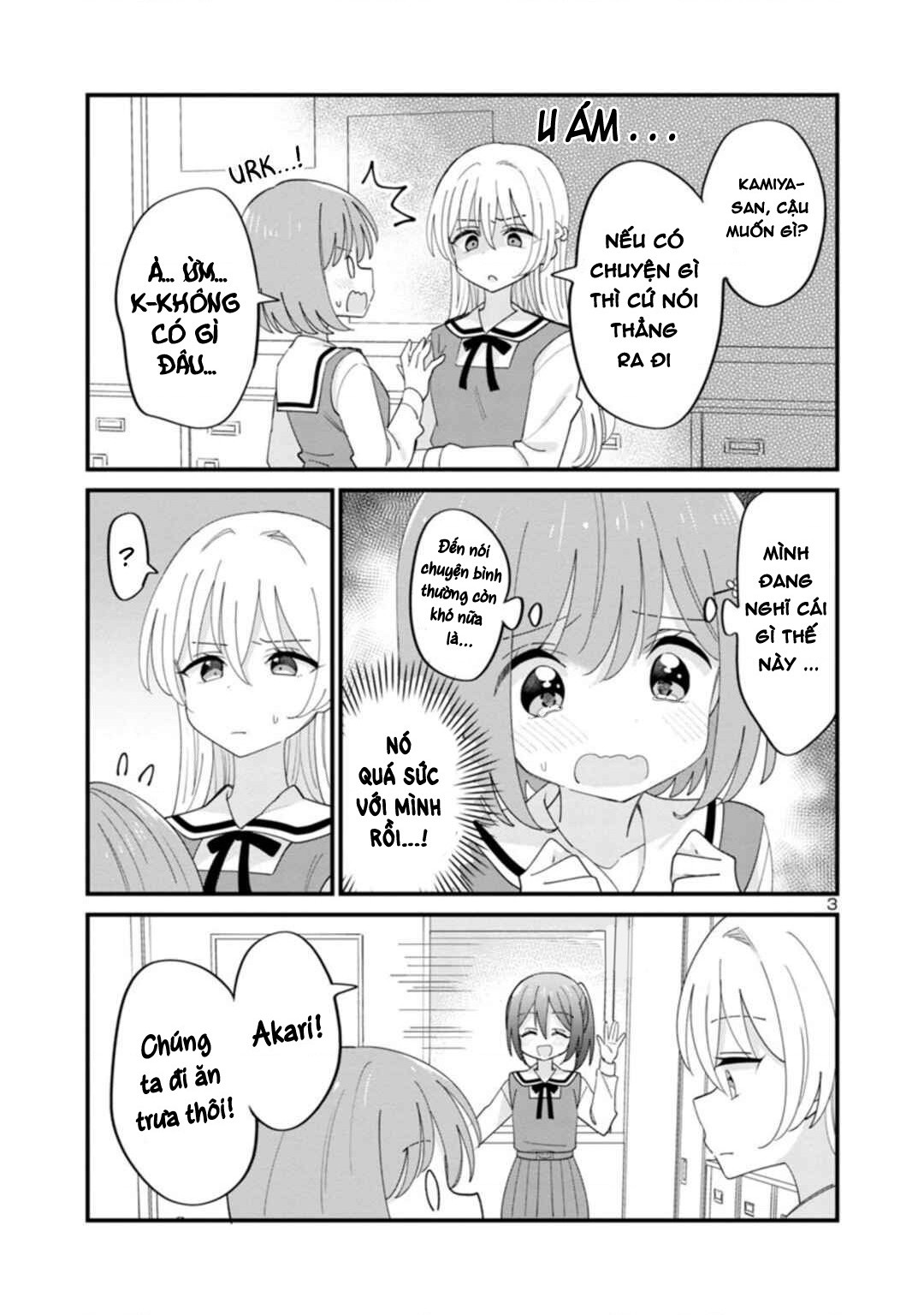 đọc truyện Crush Của Tôi Vì Một Lý Do Nào Đó Lại Chỉ Nghiêm Khắc Với Mình Tôi Chương 3 ảnh 5 tại Thiên Thai Truyện