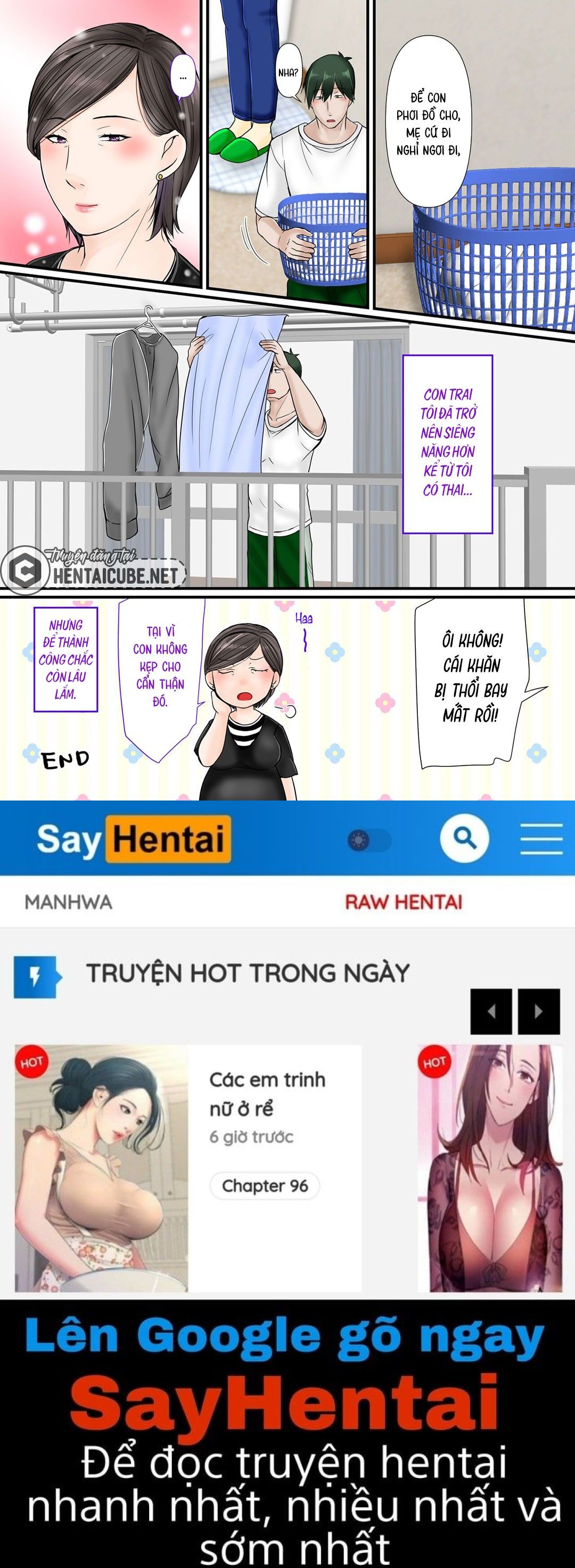 Cứ Để Mẹ Con Xử Lý Nó Oneshot page 32 - Giả Dược