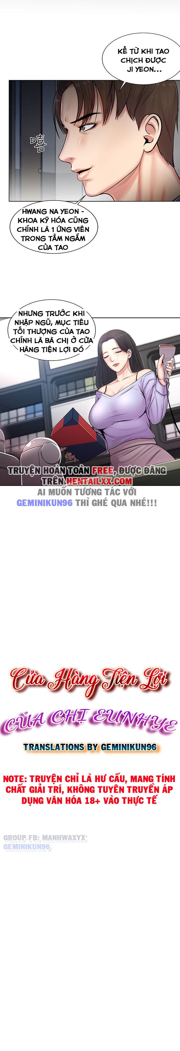 đọc truyện Cửa Hàng Tiện Lợi Của Chị Eunhye Chương 2 ảnh 4 tại Giả Dược