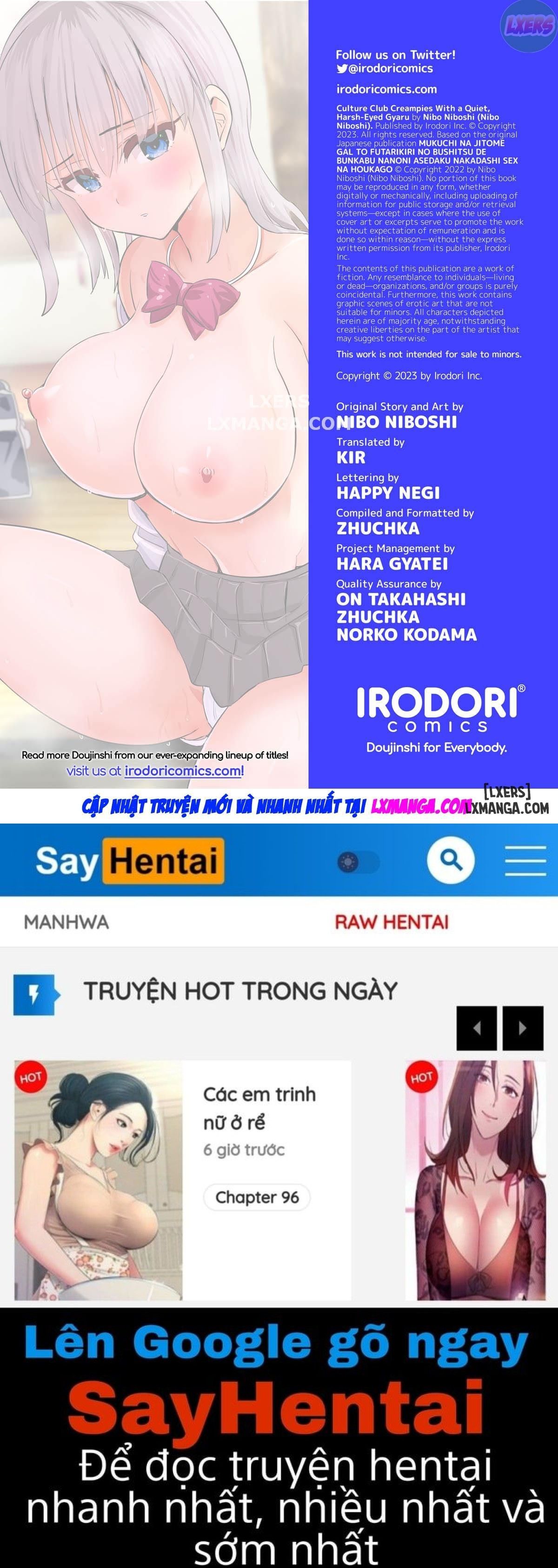 đọc truyện Culture Club Creampies With A Quiet, Harsh-eyed Gyaru Oneshot ảnh 54 tại Thiên Thai Truyện