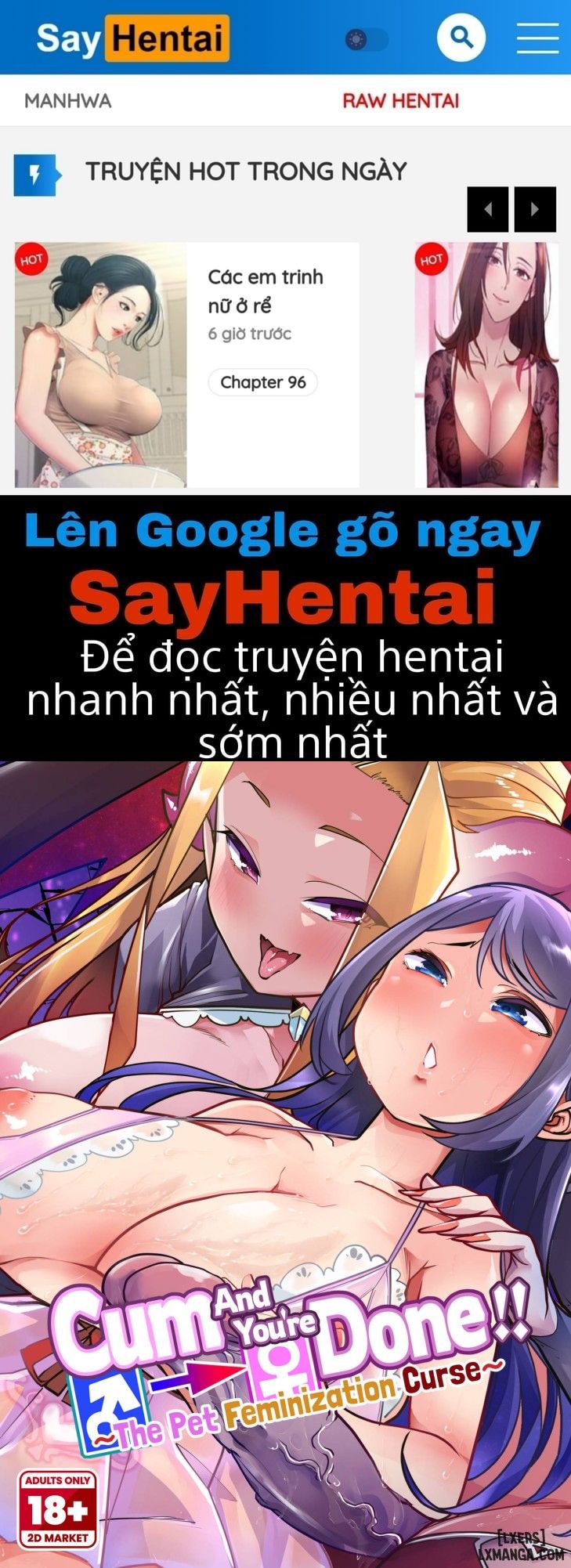 đọc truyện Cum And Youre Done!! The Pet Feminization Curse Chương 1 ảnh 1 tại Truyện Dạ Ký