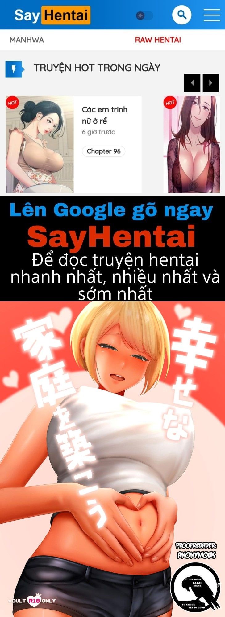 đọc truyện Cùng Tạo Một Gia Đình Ấm Áp Và Hạnh Phúc Nha! Oneshot ảnh 1 tại Giả Dược
