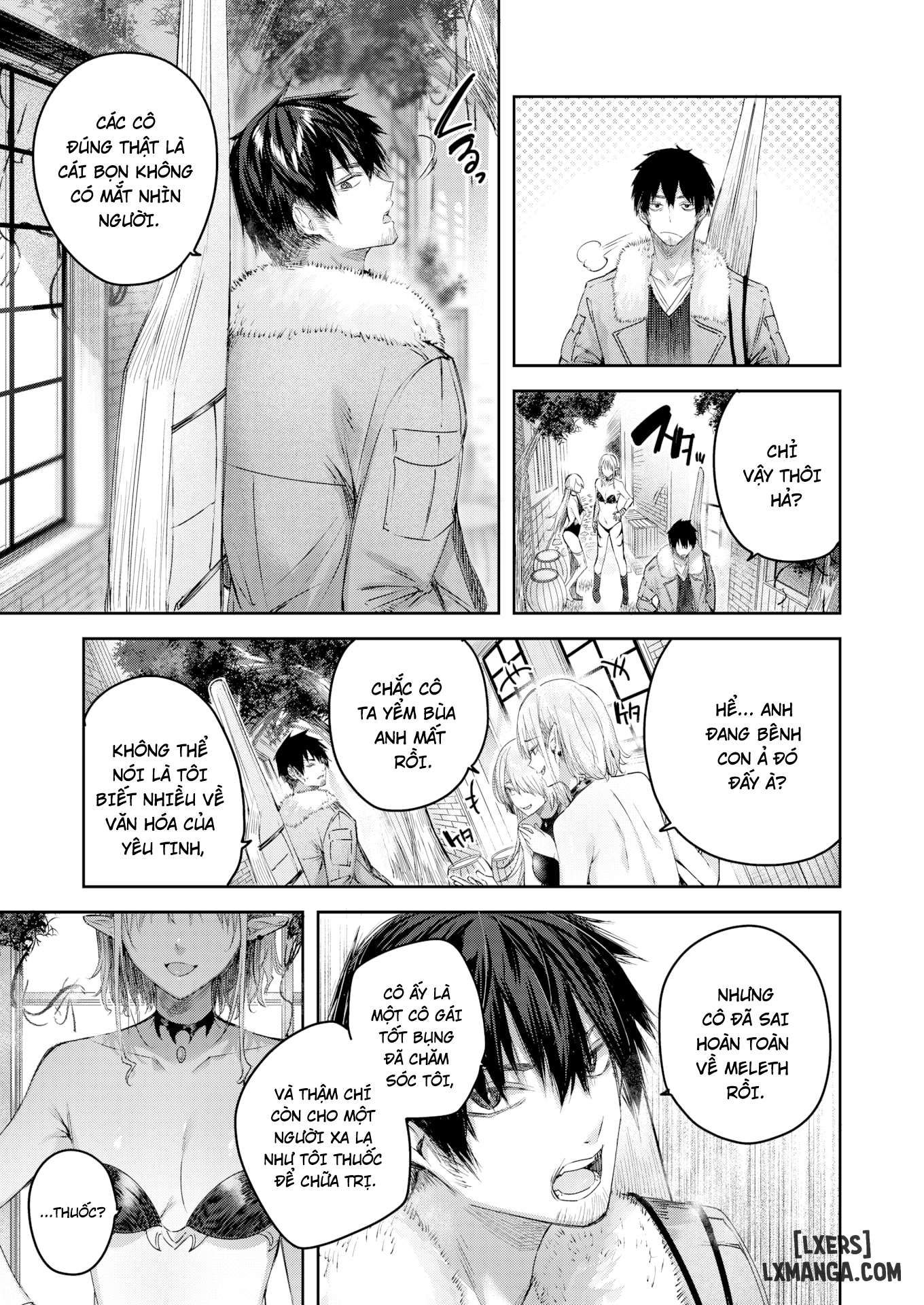 đọc truyện Cuộc Chạm Trán Của Chàng Thợ Săn Đơn Độc Trong Khu Rừng Yêu Tinh Chương 2 ảnh 6 tại Thiên Thai Truyện