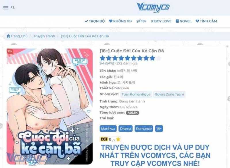 đọc truyện Cuộc Đời Của Kẻ Cặn Bã Chương 68 ảnh 5 tại Thiên Thai Truyện