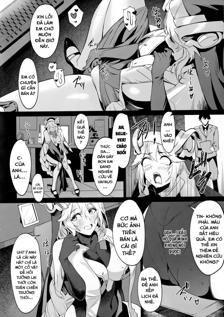 Cuộc Hẹn Với Chỉ Huy: Rapunzel Episode (goddess Of Victory:nikke) Oneshot page 6 - Giả Dược