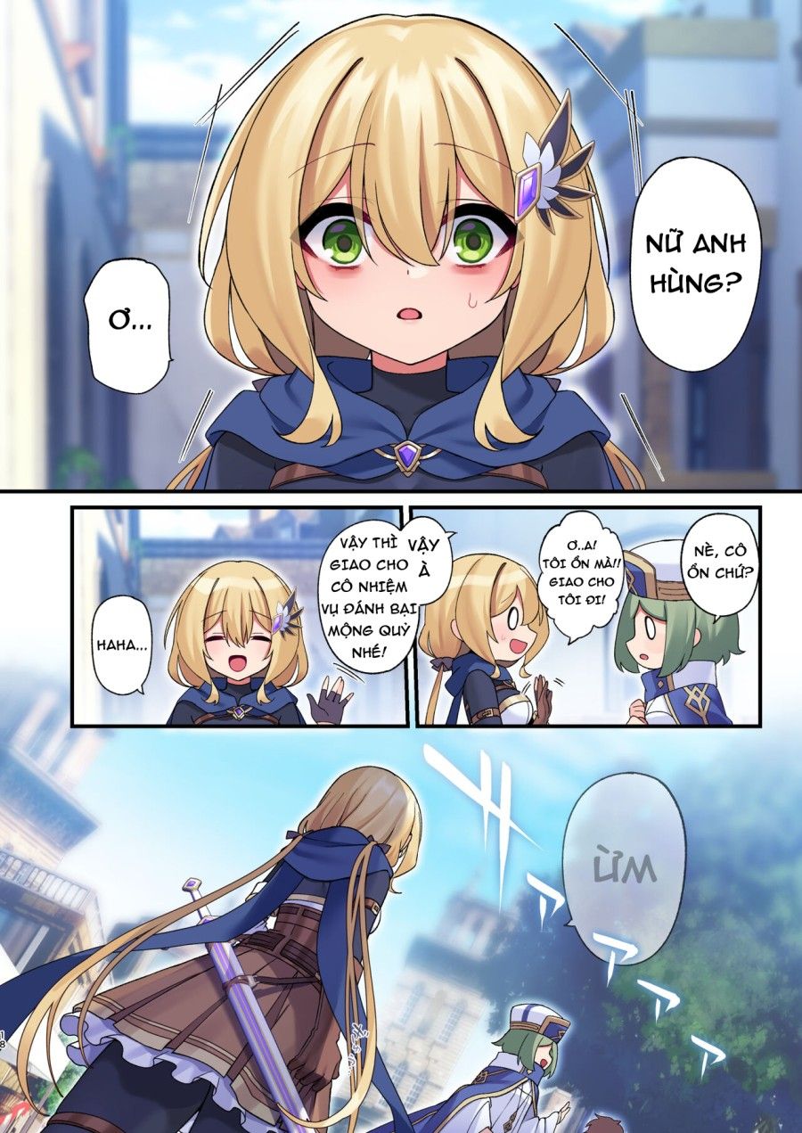 Cuộc Phiêu Lưu Của Nữ Anh Hùng Kết Thúc Oneshot page 15 - Giả Dược