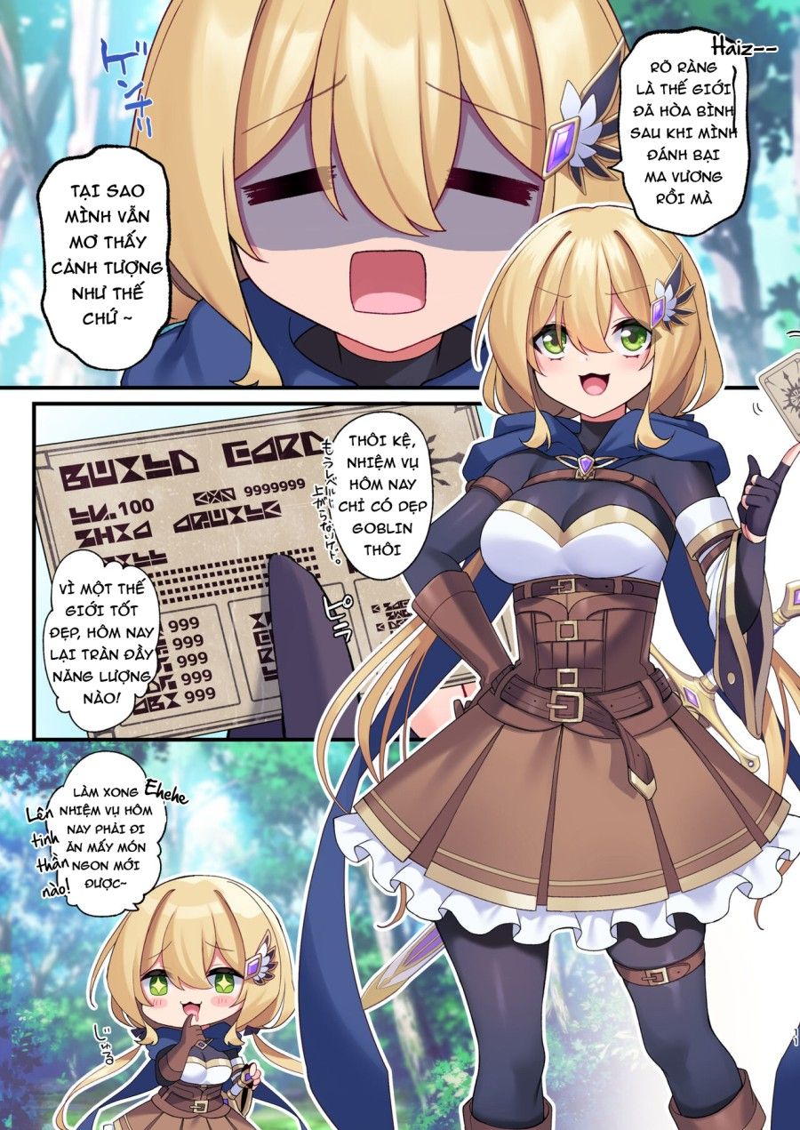 Cuộc Phiêu Lưu Của Nữ Anh Hùng Kết Thúc Oneshot page 8 - Giả Dược