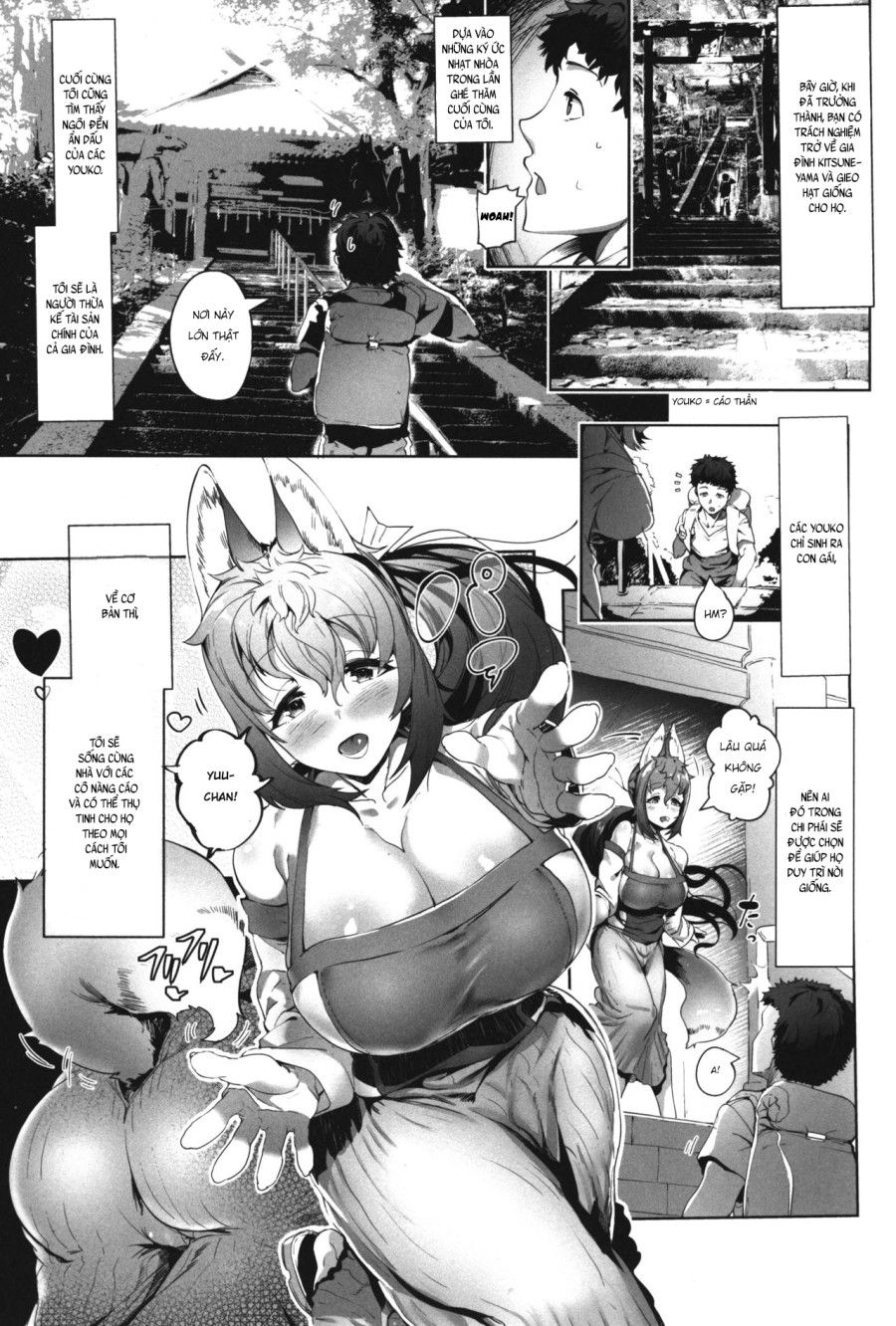 Cuộc Sống Cùng Ba Nàng Cáo Thần Oneshot page 5 - Giả Dược