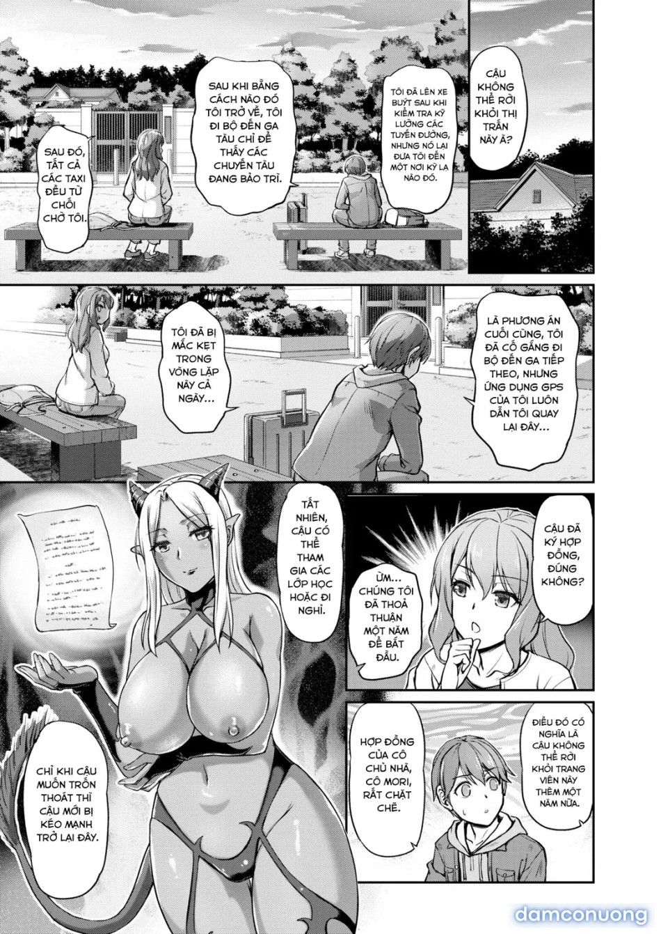 đọc truyện Cuộc Sống Hàng Ngày Tại Nữ Quái Trang Viên Chương 2 ảnh 6 tại Thiên Thai Truyện