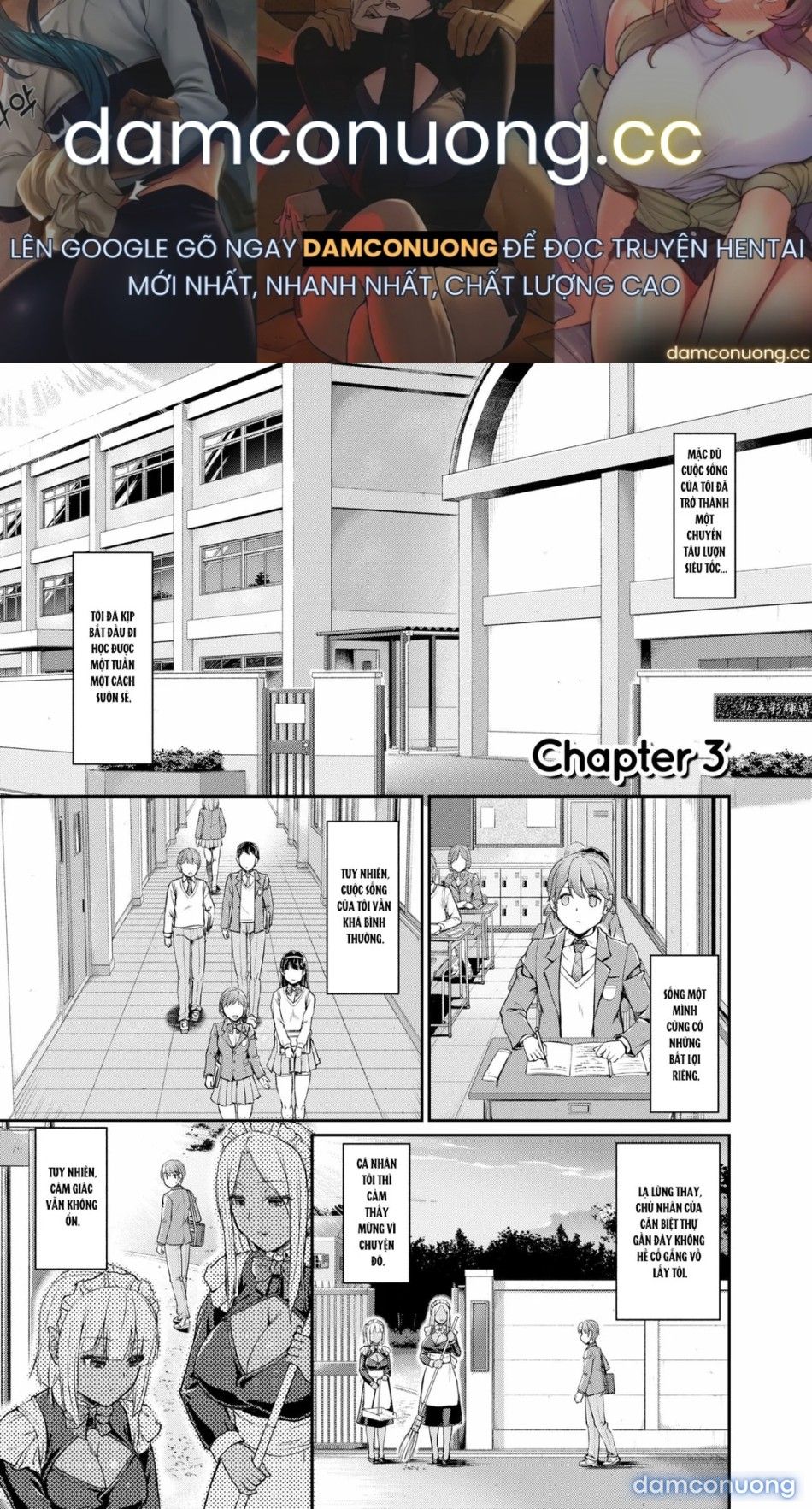 đọc truyện Cuộc Sống Hàng Ngày Tại Nữ Quái Trang Viên Chương 3 ảnh 2 tại Thiên Thai Truyện