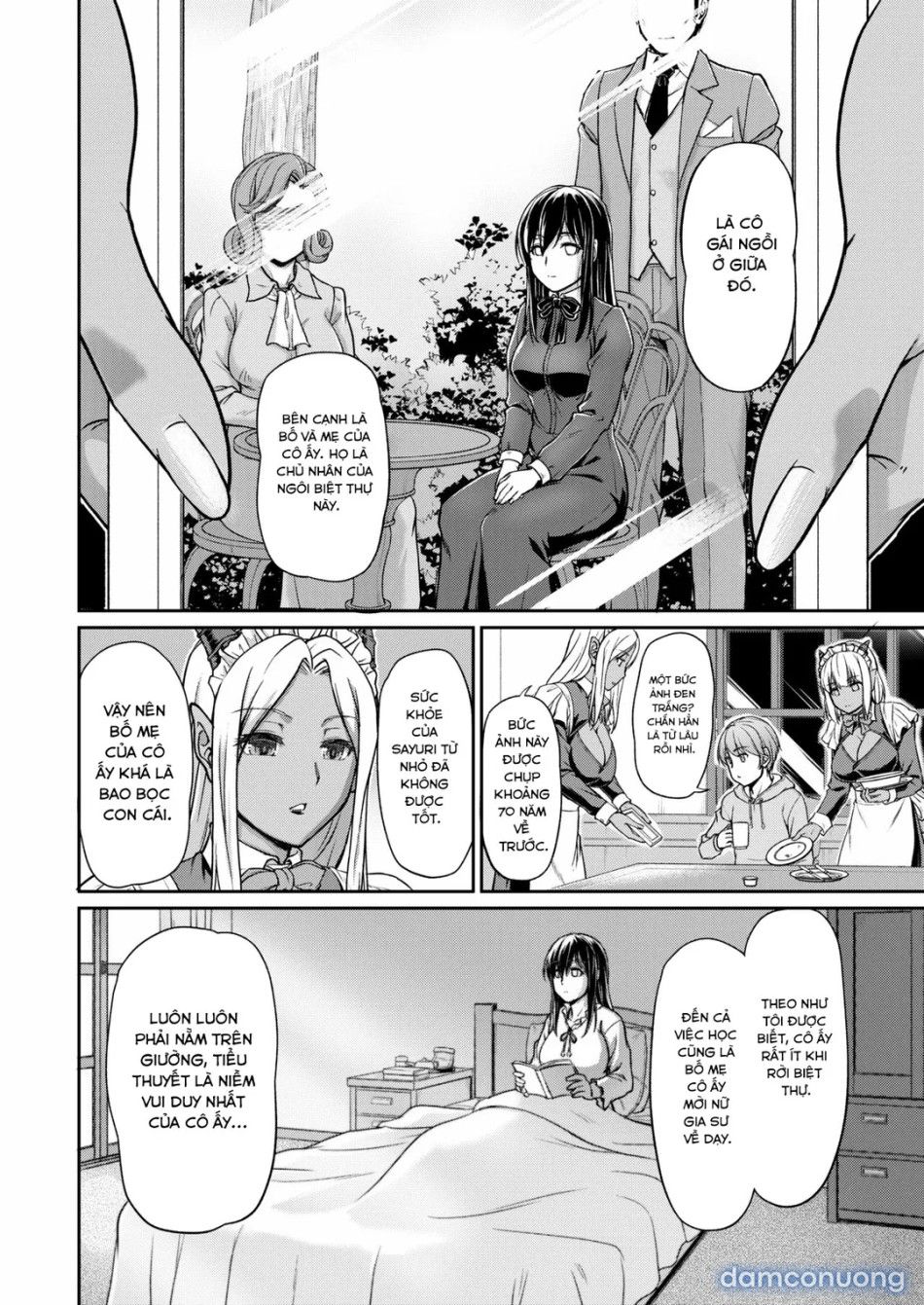 đọc truyện Cuộc Sống Hàng Ngày Tại Nữ Quái Trang Viên Chương 4 ảnh 3 tại Thiên Thai Truyện