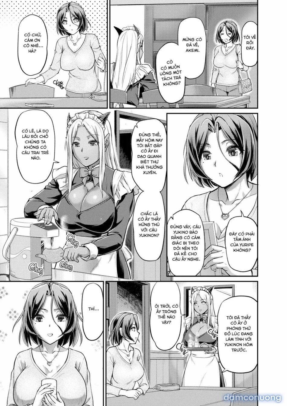 đọc truyện Cuộc Sống Hàng Ngày Tại Nữ Quái Trang Viên Chương 4 ảnh 6 tại Thiên Thai Truyện