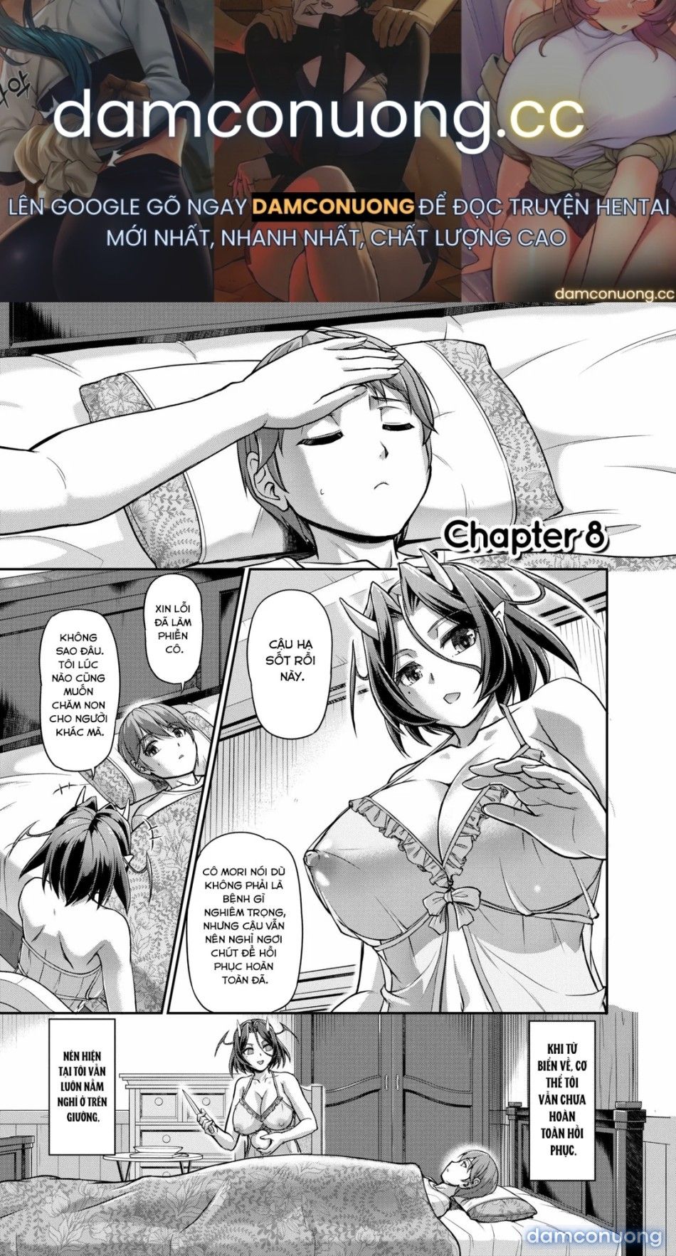 đọc truyện Cuộc Sống Hàng Ngày Tại Nữ Quái Trang Viên Chương 8 ảnh 2 tại Thiên Thai Truyện