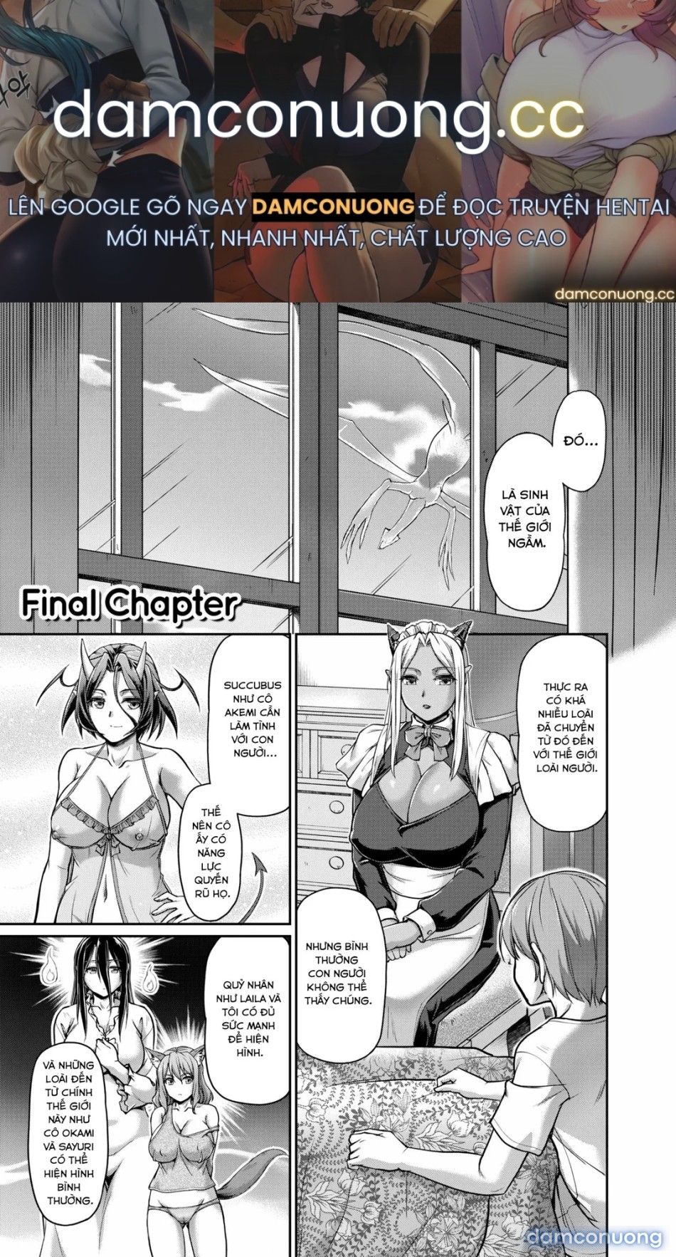 đọc truyện Cuộc Sống Hàng Ngày Tại Nữ Quái Trang Viên Chương 9 ảnh 2 tại Thiên Thai Truyện