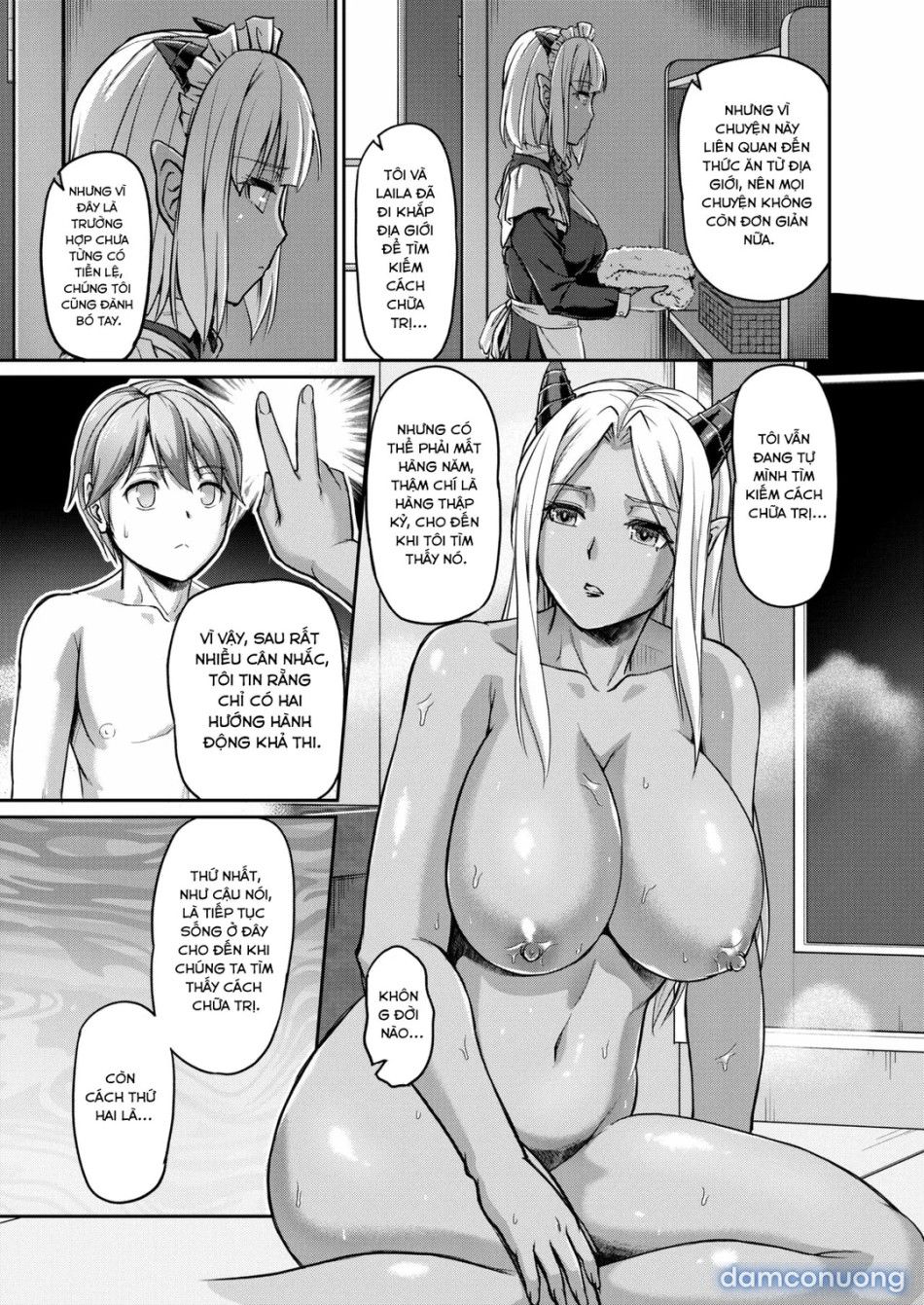 đọc truyện Cuộc Sống Hàng Ngày Tại Nữ Quái Trang Viên Chương 9 ảnh 12 tại Thiên Thai Truyện