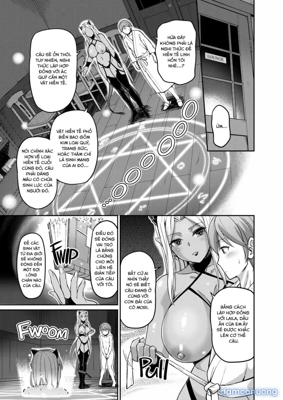 đọc truyện Cuộc Sống Hàng Ngày Tại Nữ Quái Trang Viên Chương 9 ảnh 14 tại Thiên Thai Truyện