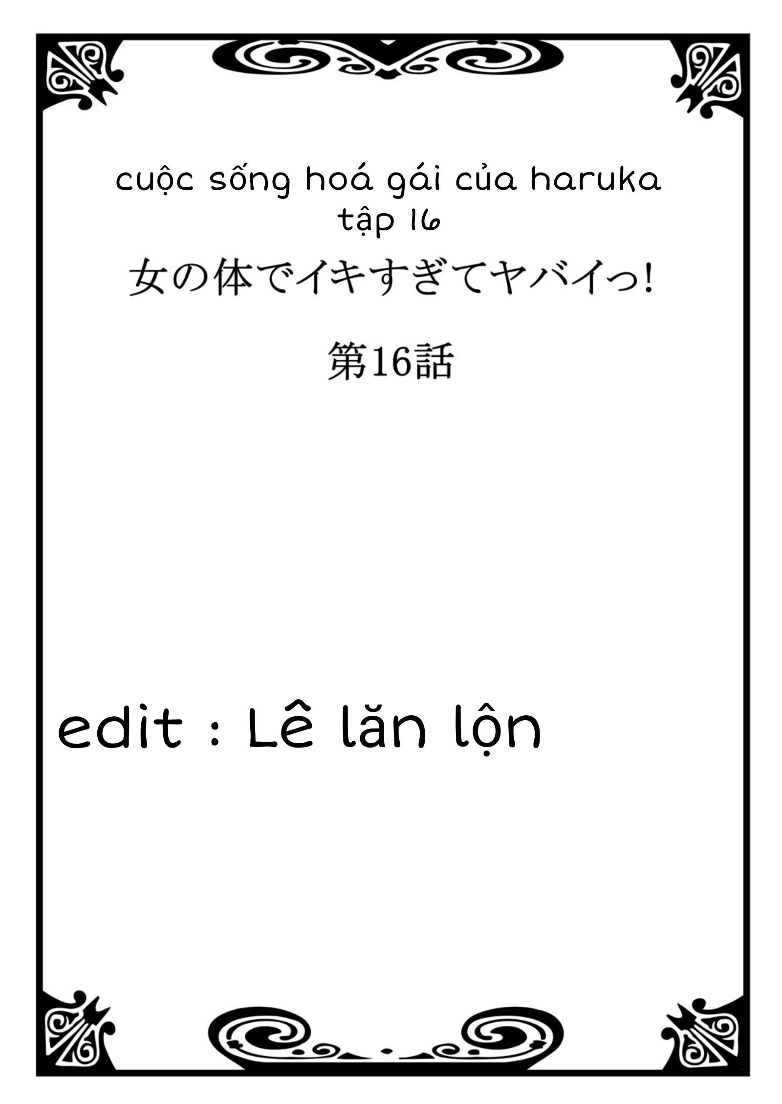 đọc truyện Cuộc Sống Hoá Gái Của Haruka Chương 16 ảnh 2 tại Thiên Thai Truyện
