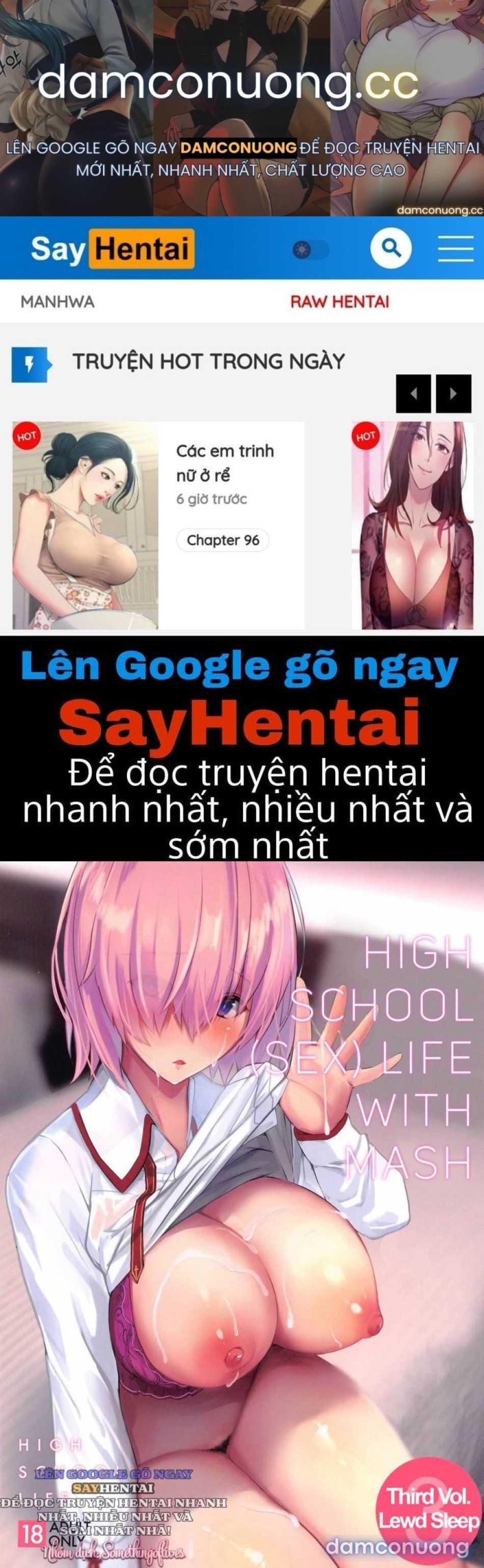 đọc truyện Cuộc Sống Học Đường Cùng Mash Tập 3_ Chương Hentai Khi Ngủ Chương 1 ảnh 2 tại Thiên Thai Truyện