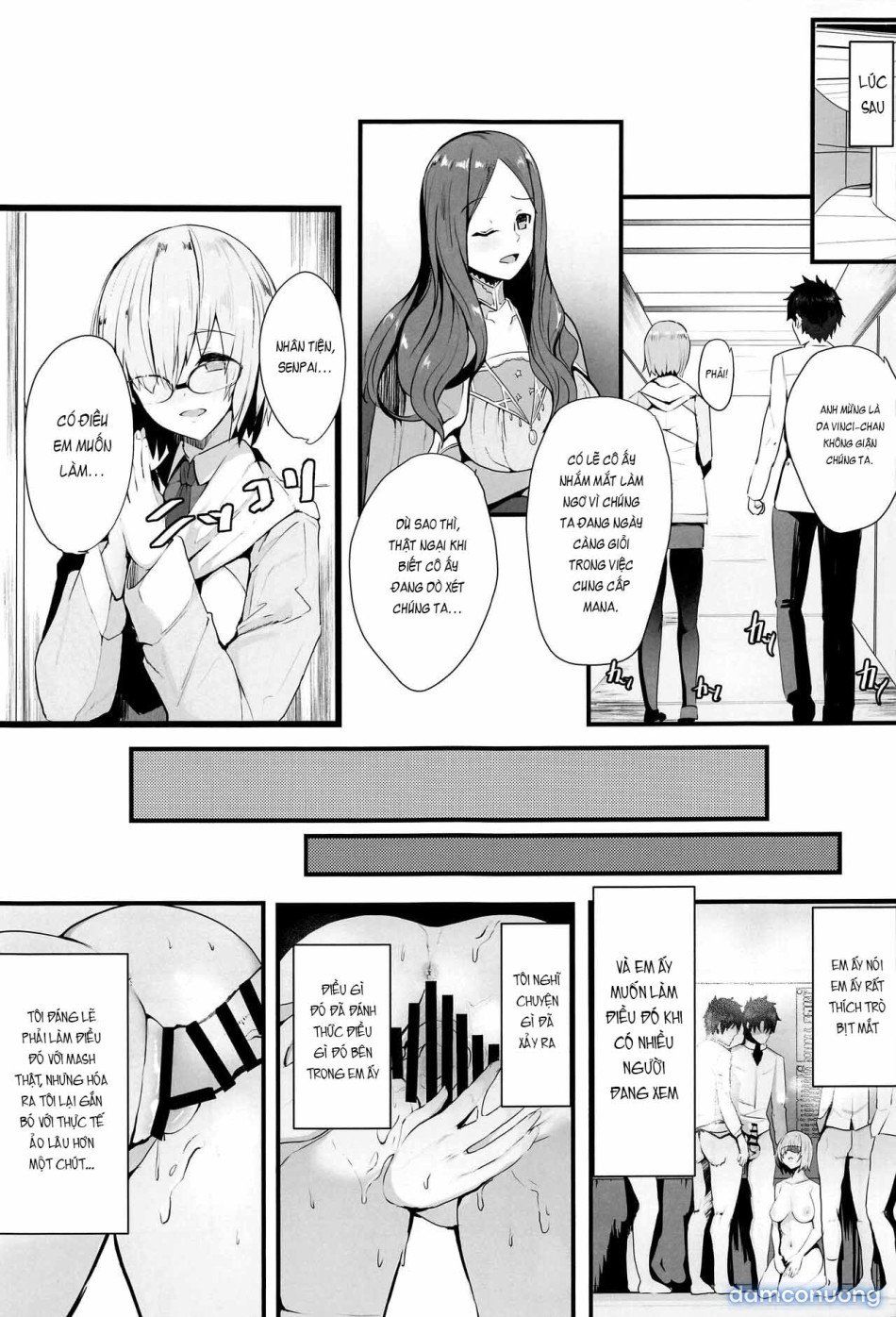 đọc truyện Cuộc Sống Học Đường Cùng Mash Tập 3_ Chương Hentai Khi Ngủ Chương 1 ảnh 19 tại Thiên Thai Truyện