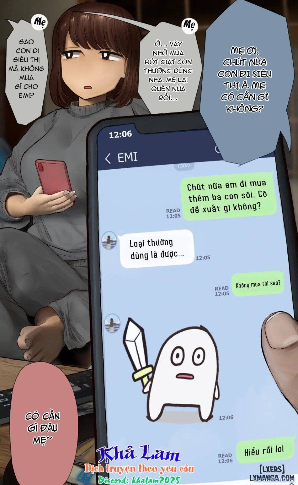 đọc truyện Cuộc Trò Chuyện Hàng Ngày Với Bà Chị Hai Của Tôi Chương 3 ảnh 40 tại Thiên Thai Truyện