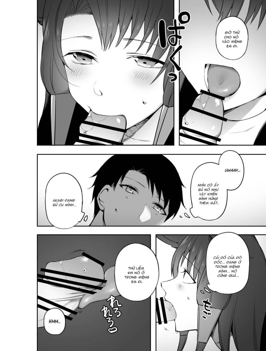 Cuốn Sách Khiến Akagi Phải Bú Cu (azurane) Oneshot page 12 - Giả Dược