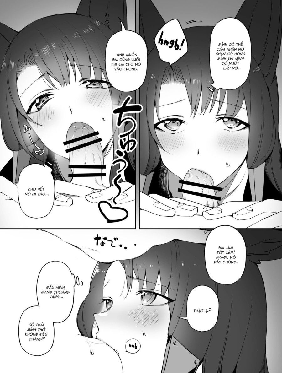 Cuốn Sách Khiến Akagi Phải Bú Cu (azurane) Oneshot page 13 - Giả Dược
