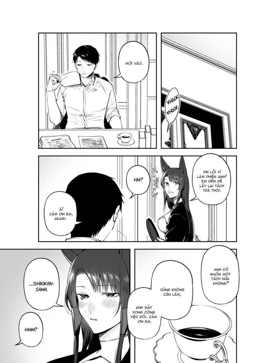 Cuốn Sách Khiến Akagi Phải Bú Cu (azurane) Oneshot page 7 - Giả Dược