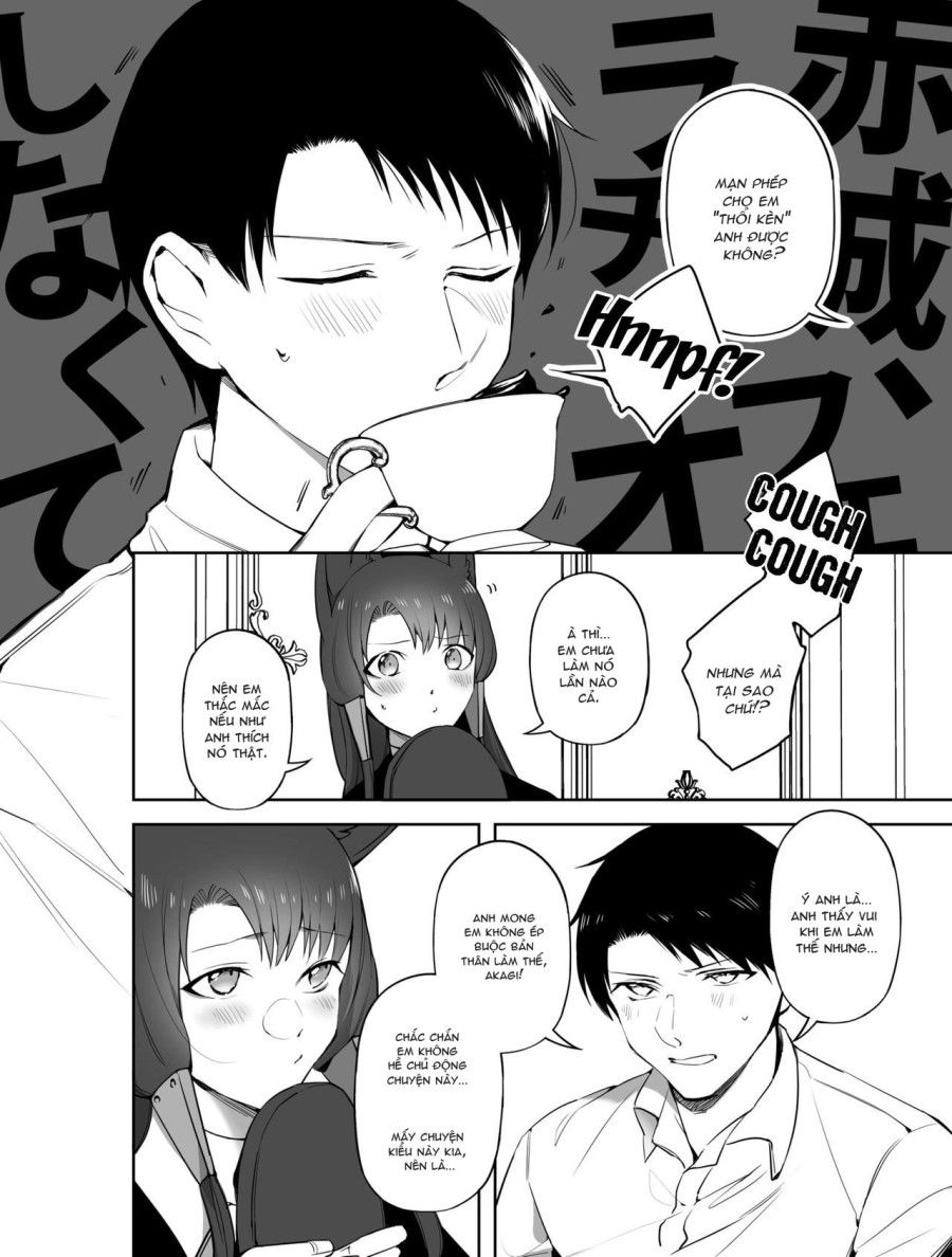 Cuốn Sách Khiến Akagi Phải Bú Cu (azurane) Oneshot page 8 - Giả Dược