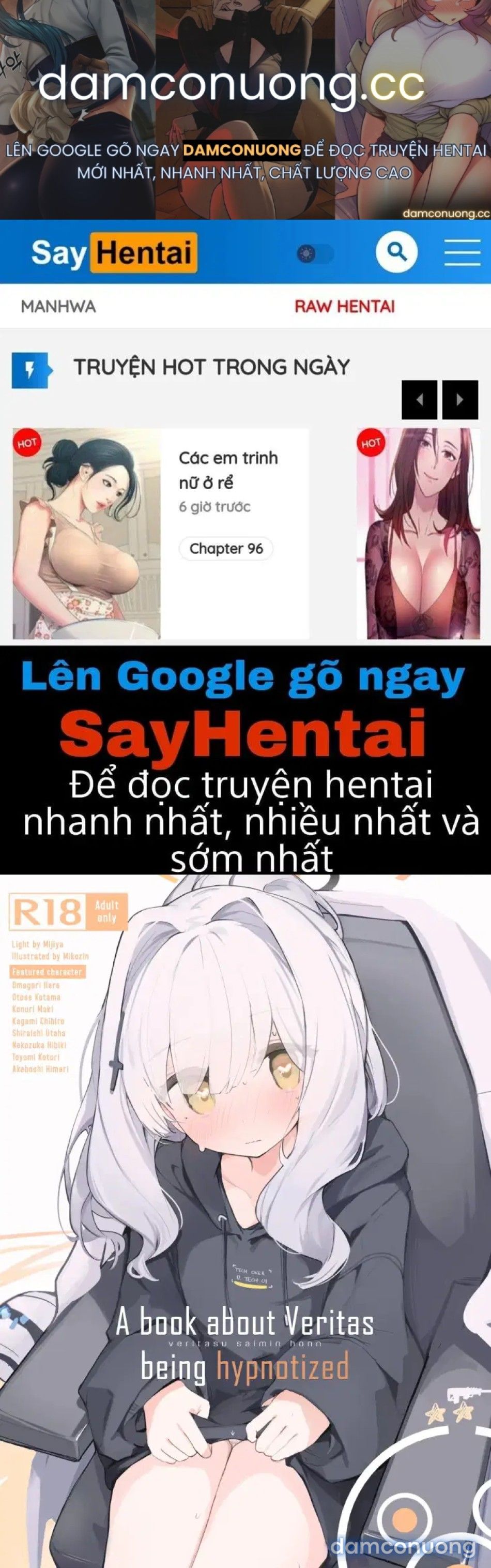 đọc truyện Cuốn Sách Về Việc Veritas Bị Thôi Miên Chương 1 ảnh 2 tại Thiên Thai Truyện