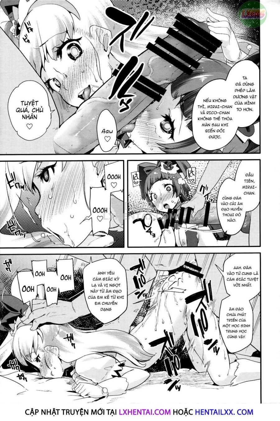 Cure Up Ra Pa Pa! Noumiso Kowarechae! Oneshot page 22 - Giả Dược