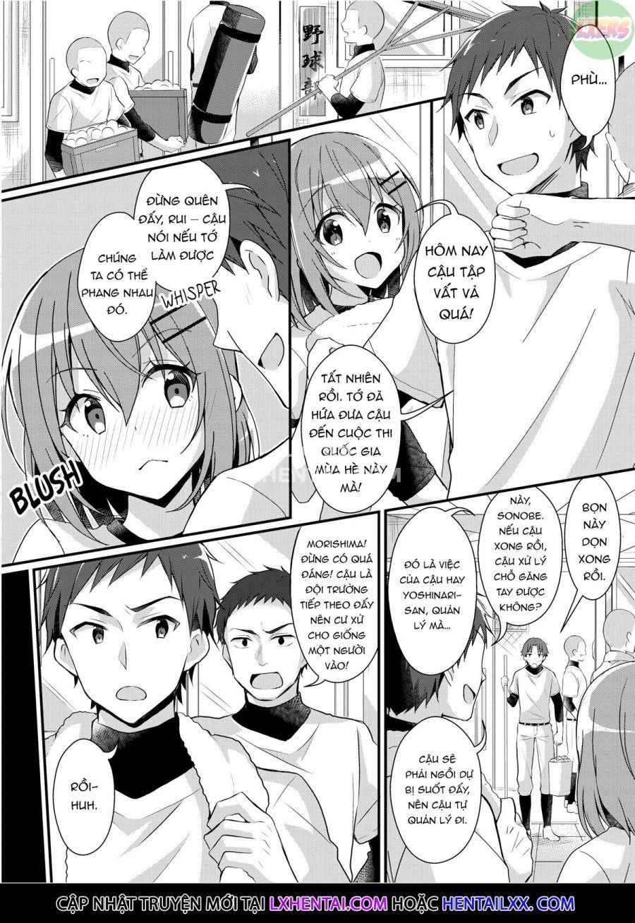 Cựu Á Quân Của Đội Bóng Chày Là Một Cô Gái Điếm Oneshot page 7 - Giả Dược