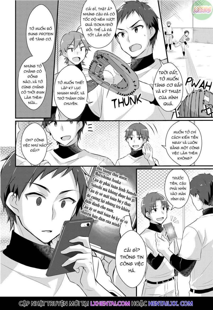 Cựu Á Quân Của Đội Bóng Chày Là Một Cô Gái Điếm Oneshot page 8 - Giả Dược