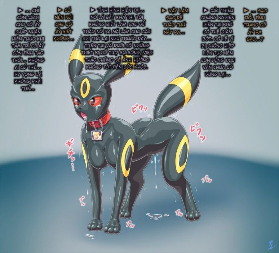 Cynthia → Umbreon Rubber Doll Kaizou Oneshot page 15 - Giả Dược