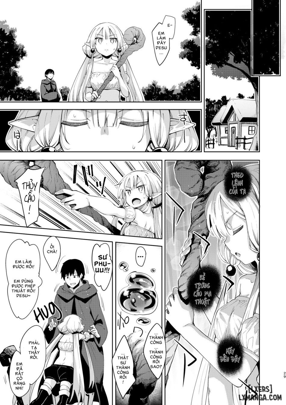 đọc truyện Đã Đến Thế Giới Khác Thì Tôi Nghĩ Mình Cũng Nên Dùng Ma Thuật Để Làm Mấy Trò Biến Thái Chứ Nhỉ Chương 2 ảnh 29 tại Thiên Thai Truyện