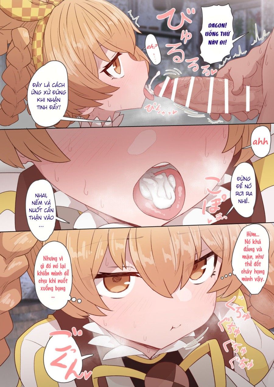 Dagon-chan Mob Sao Muchi Ecchi Manga Oneshot page 8 - Giả Dược