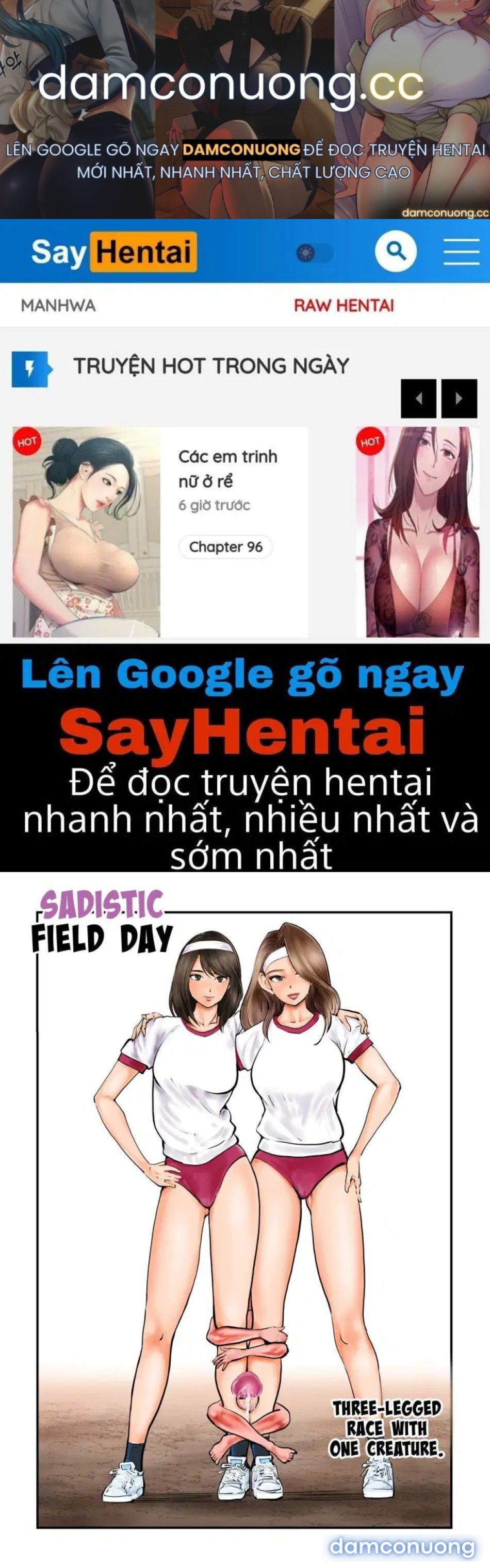 đọc truyện Đại Hội Thể Thao Của Những Kẻ Cuồng Bạo (do-s) Chương 1 ảnh 2 tại Thiên Thai Truyện