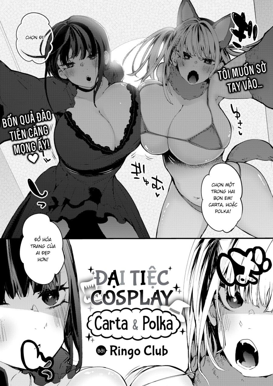 Đại Tiệc Cosplay Carta & Polka Oneshot page 2 - Giả Dược
