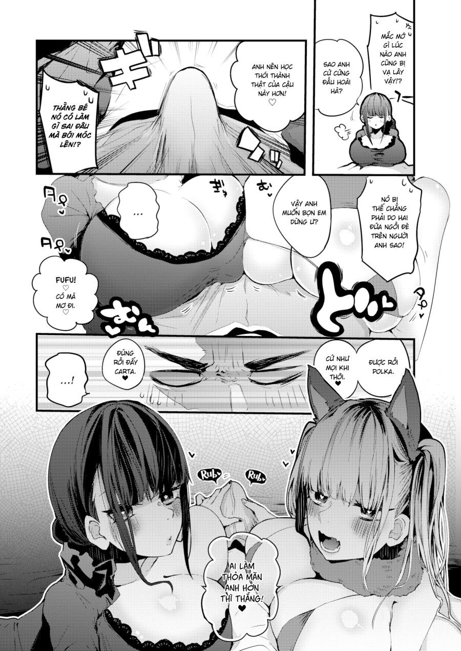 Đại Tiệc Cosplay Carta & Polka Oneshot page 4 - Giả Dược