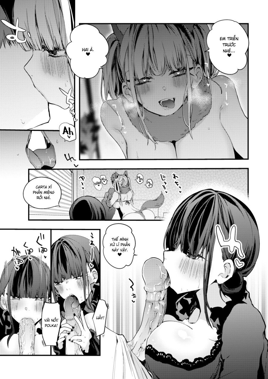 Đại Tiệc Cosplay Carta & Polka Oneshot page 5 - Giả Dược
