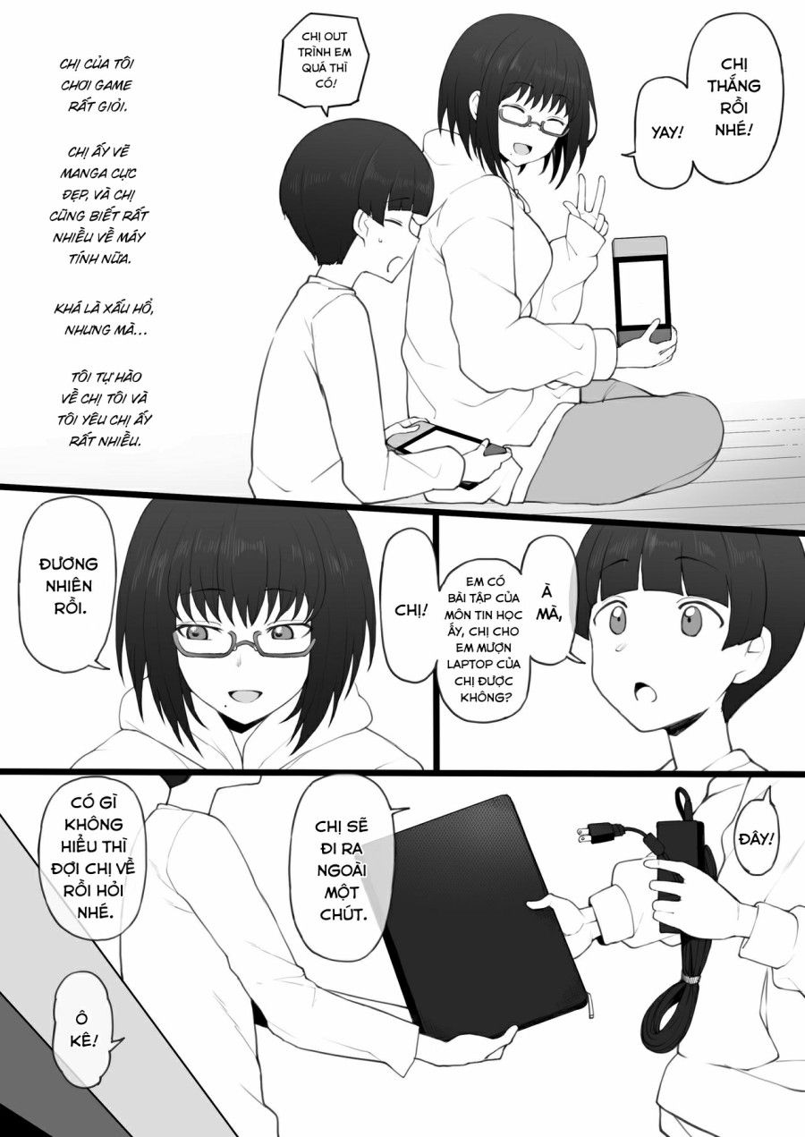 Daisuki Na Onee-chan Ni Karita Pasocon No Naka Ni... Oneshot page 5 - Giả Dược