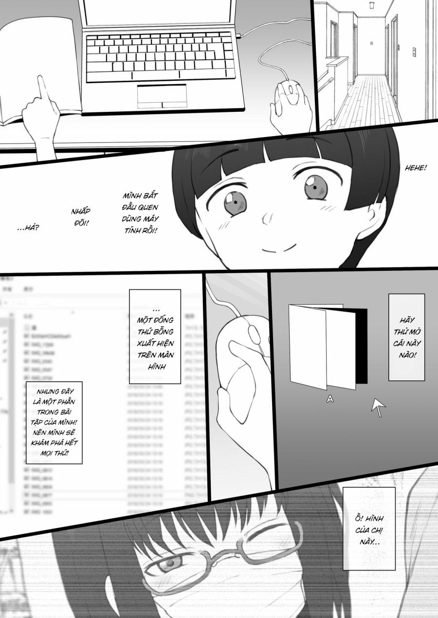 Daisuki Na Onee-chan Ni Karita Pasocon No Naka Ni... Oneshot page 6 - Giả Dược
