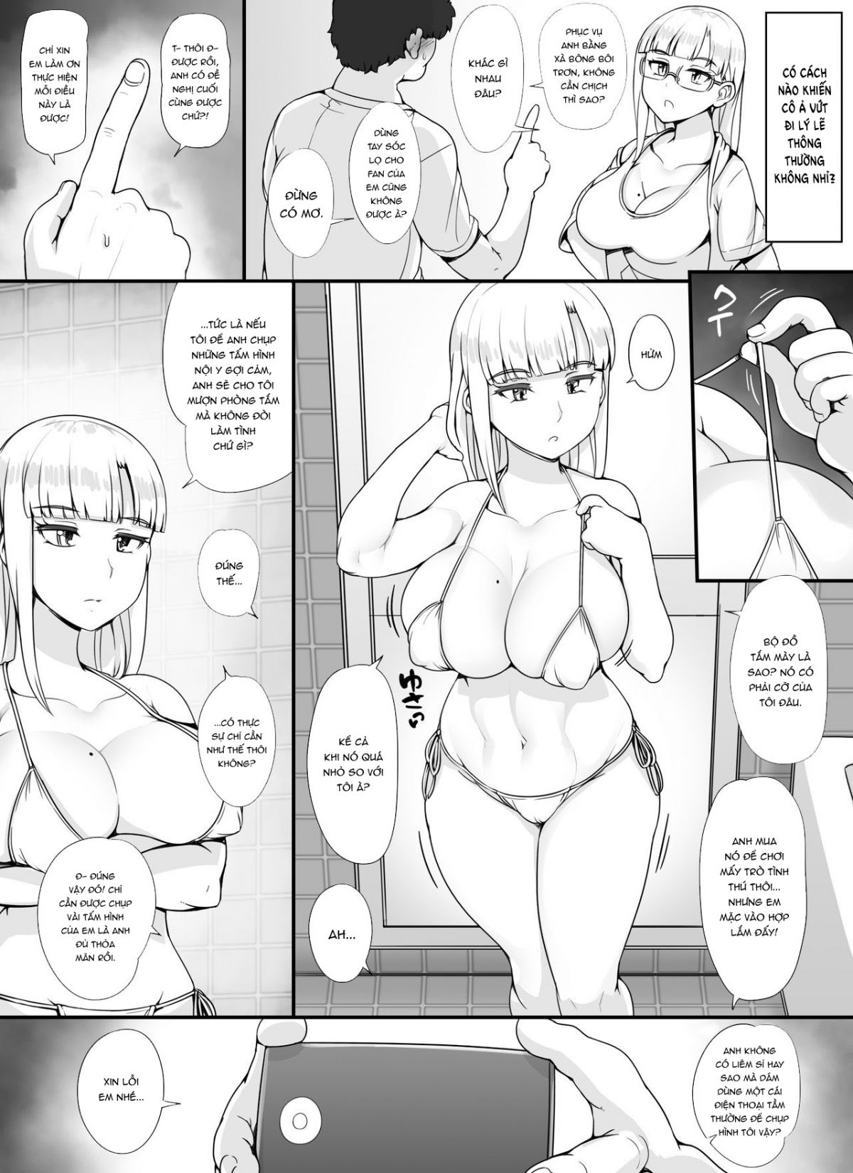 đọc truyện Dàn Gái Xinh Trong Bồn Tắm Chương 5 ảnh 5 tại Thiên Thai Truyện