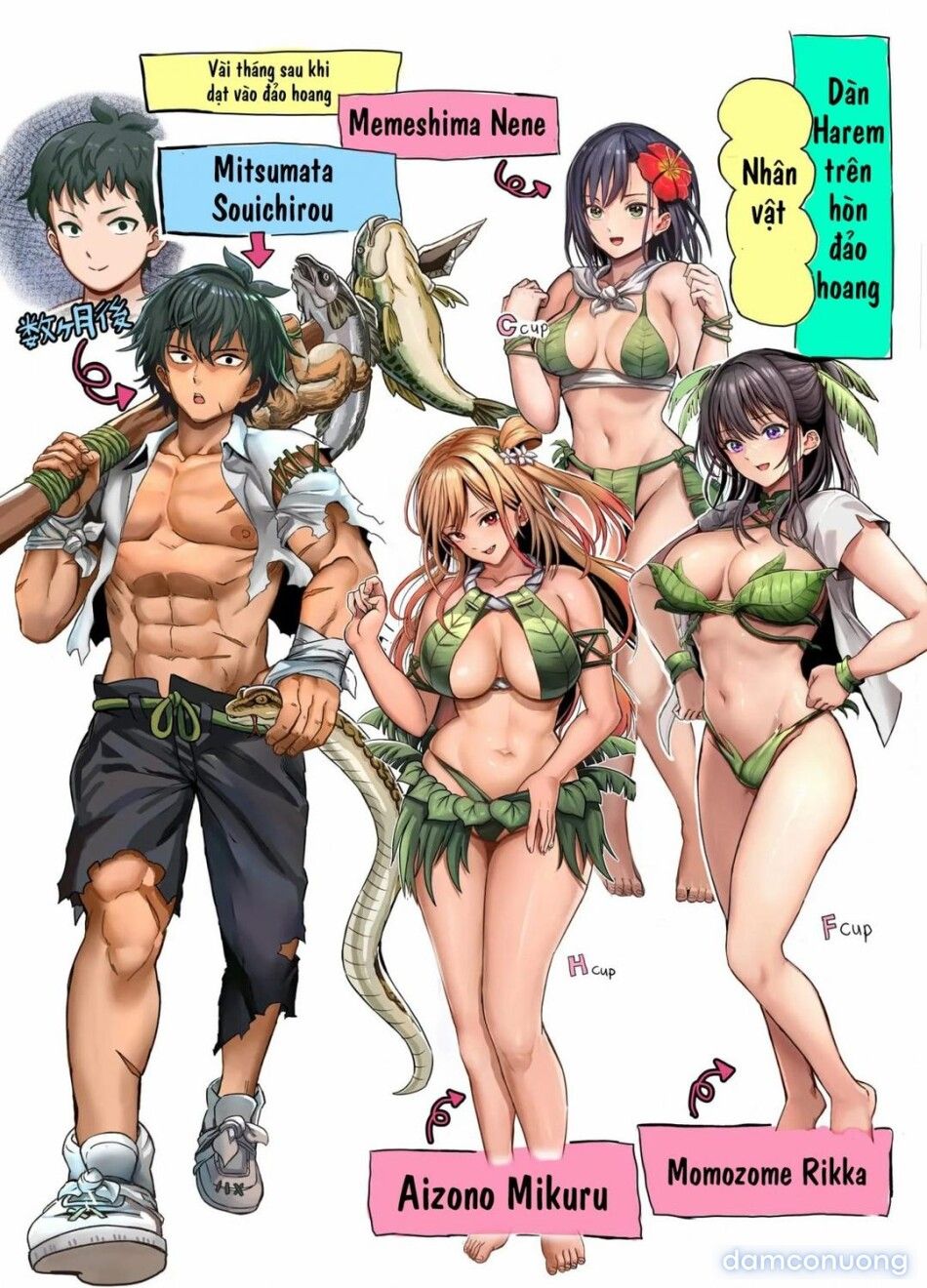 đọc truyện Dàn Harem Nơi Hoang Đảo Chương 1 ảnh 5 tại Thiên Thai Truyện