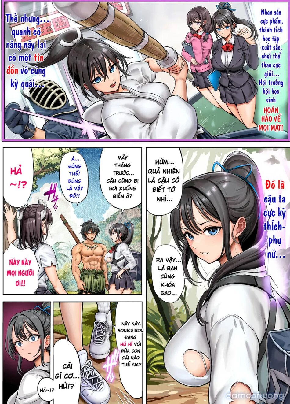 đọc truyện Dàn Harem Nơi Hoang Đảo Chương 2 ảnh 12 tại Thiên Thai Truyện