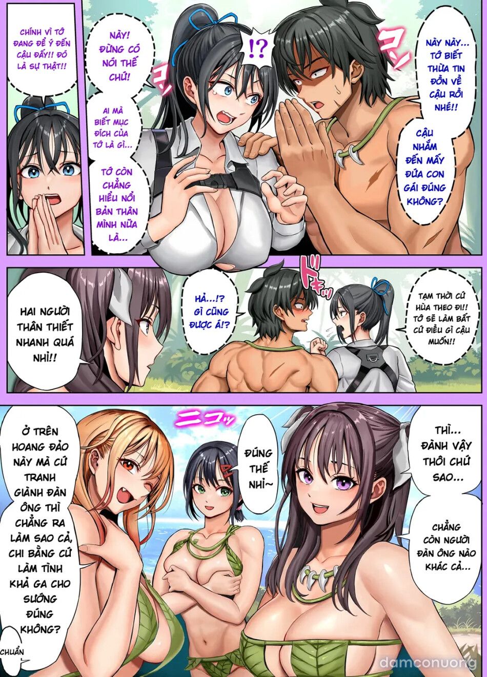 đọc truyện Dàn Harem Nơi Hoang Đảo Chương 2 ảnh 40 tại Thiên Thai Truyện