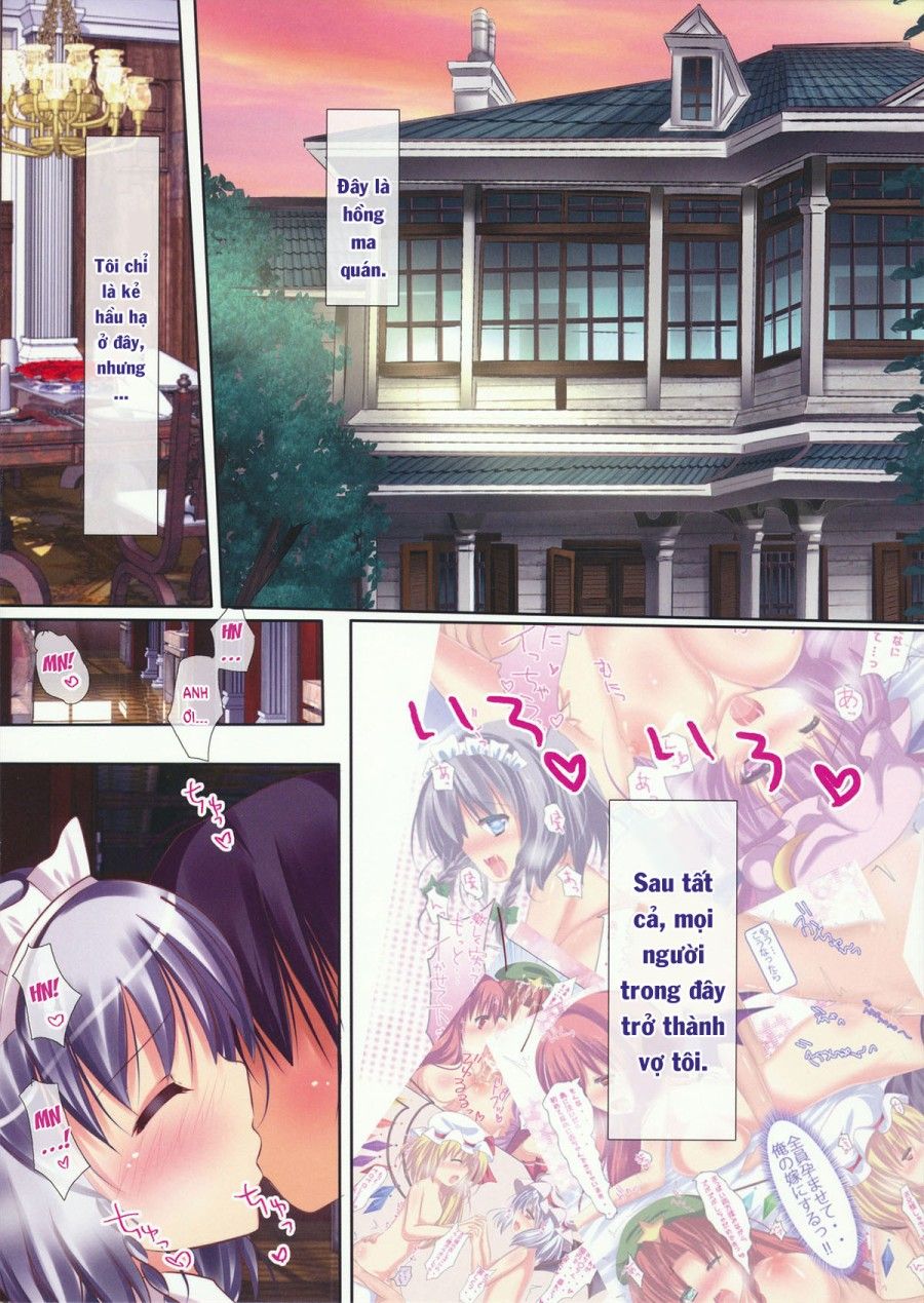 Dàn Hậu Cung Ở Ảo Tưởng Hương 2 (touhou Project) Oneshot page 5 - Giả Dược