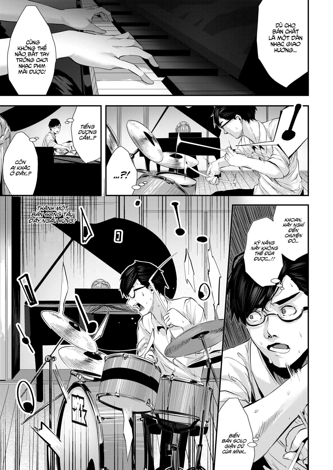 Dàn Nhạc Hoà Âm Với Anh Bạn Tùm Tùm Oneshot page 7 - Giả Dược