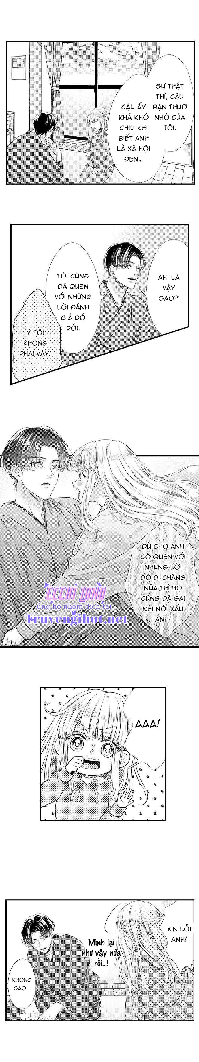 đọc truyện Dâng Hiến Trinh Tiết Cho Chàng Yakuza Chương 11.1 ảnh 7 tại Giả Dược