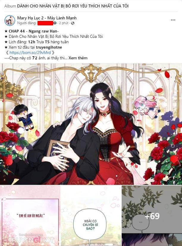 đọc truyện Dành Cho Nhân Vật Bị Bỏ Rơi Yêu Thích Nhất Của Tôi Chương 43.2 ảnh 1 tại Giả Dược