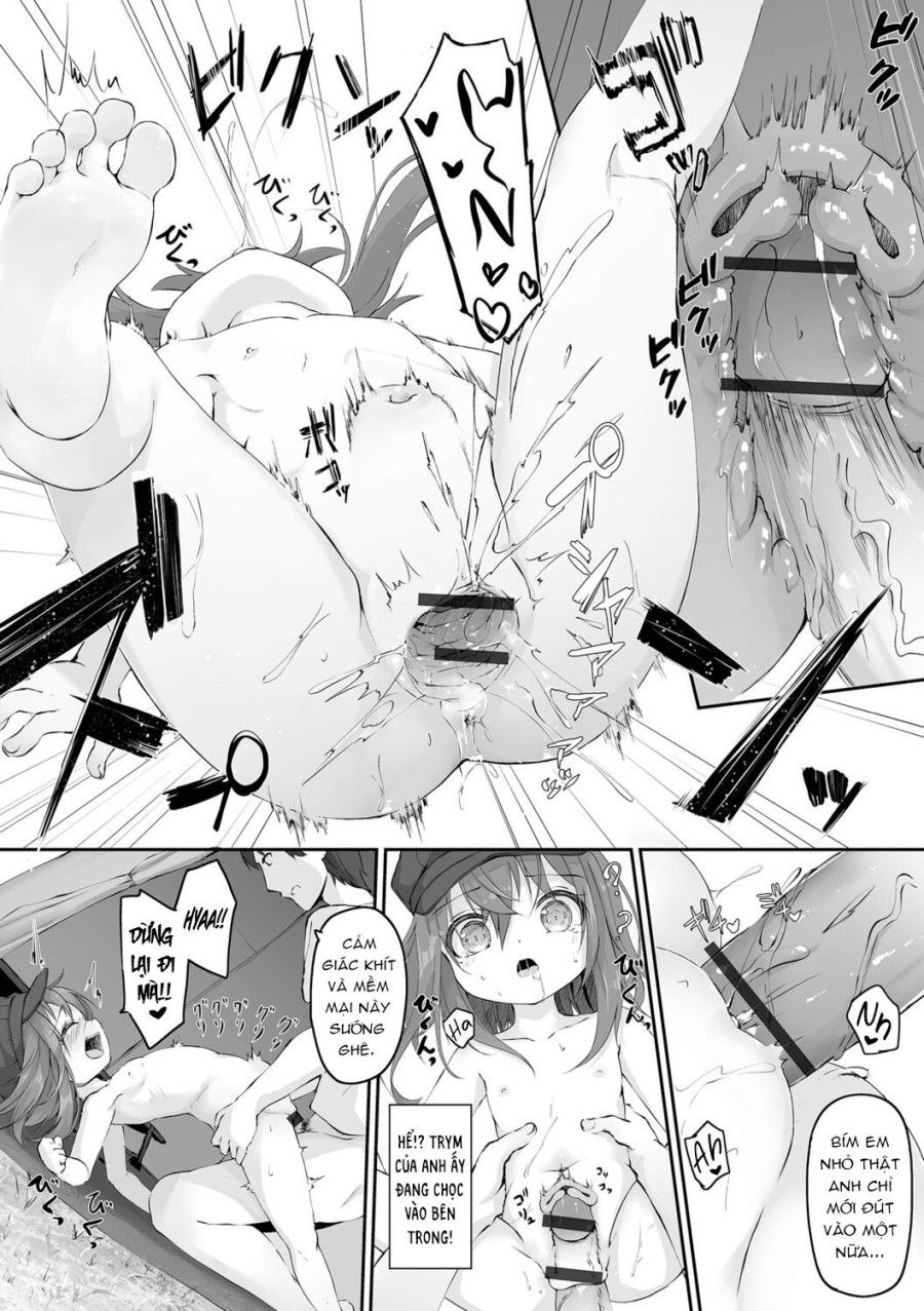 Dành Thời Gian Làm Chuyện Hư Hỏng Với Đàn Em Trong Lúc Cắm Trại. Oneshot page 11 - Giả Dược